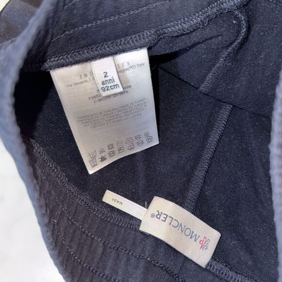 Moncler Blue and Red Joggers with Sleek Design 2Y - Picture 6 of 7